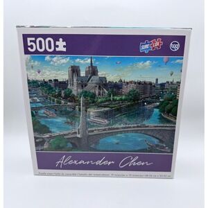 Alexander Chen 500 Piece Jigsaw Puzzle Notre Dame Paris Sure Lox TCG‎